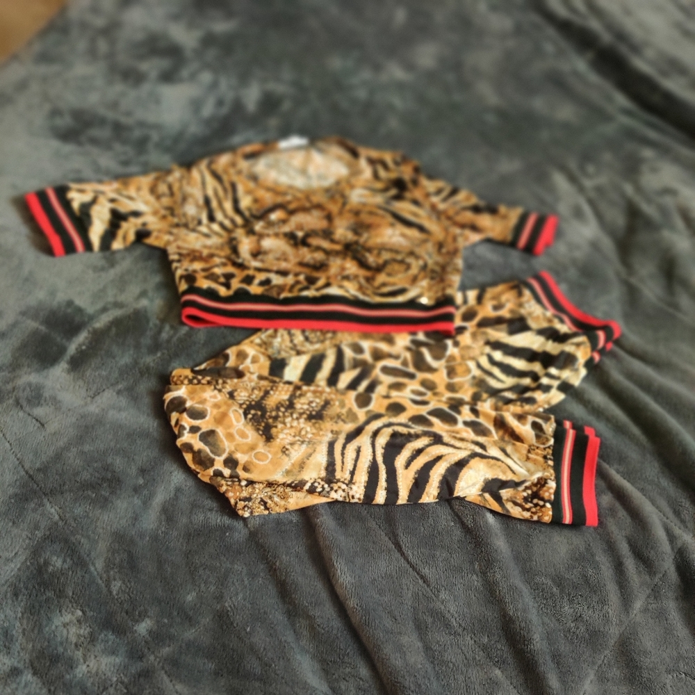 Animal print set